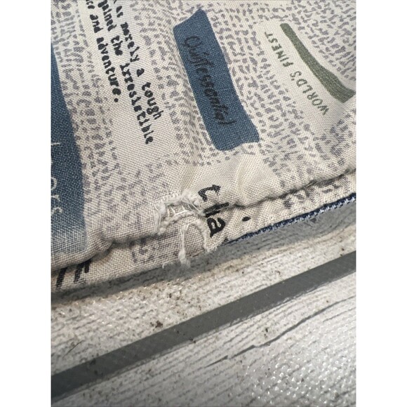 Levis Vtg USA Denim Vest Lined Sample Clothing Size Large? Read Reversible - Picture 14 of 16